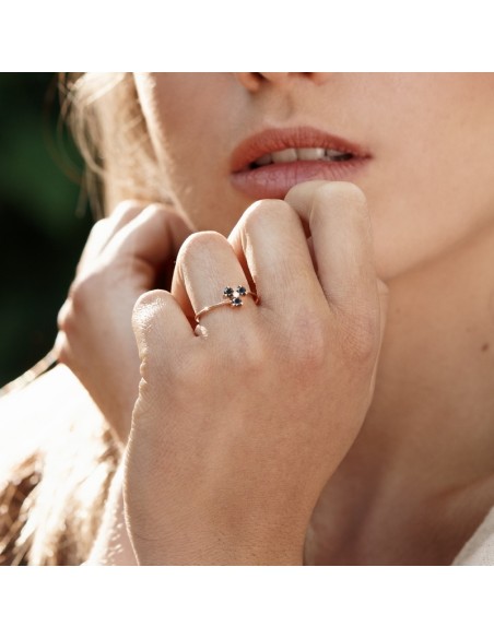 anillos mujer, anillos de oro, anillos de oro rosa, anillos oro rosa y diamantes
