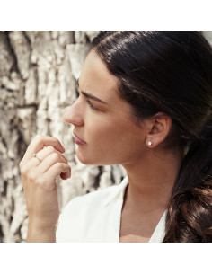 Pendientes de Oro Blanco... 2